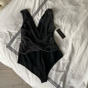 MARCELLE SHIMMER JERSEY BODY